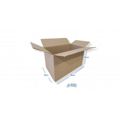 Caja de cartón formato B1 30x30x30 cm - Controlpack