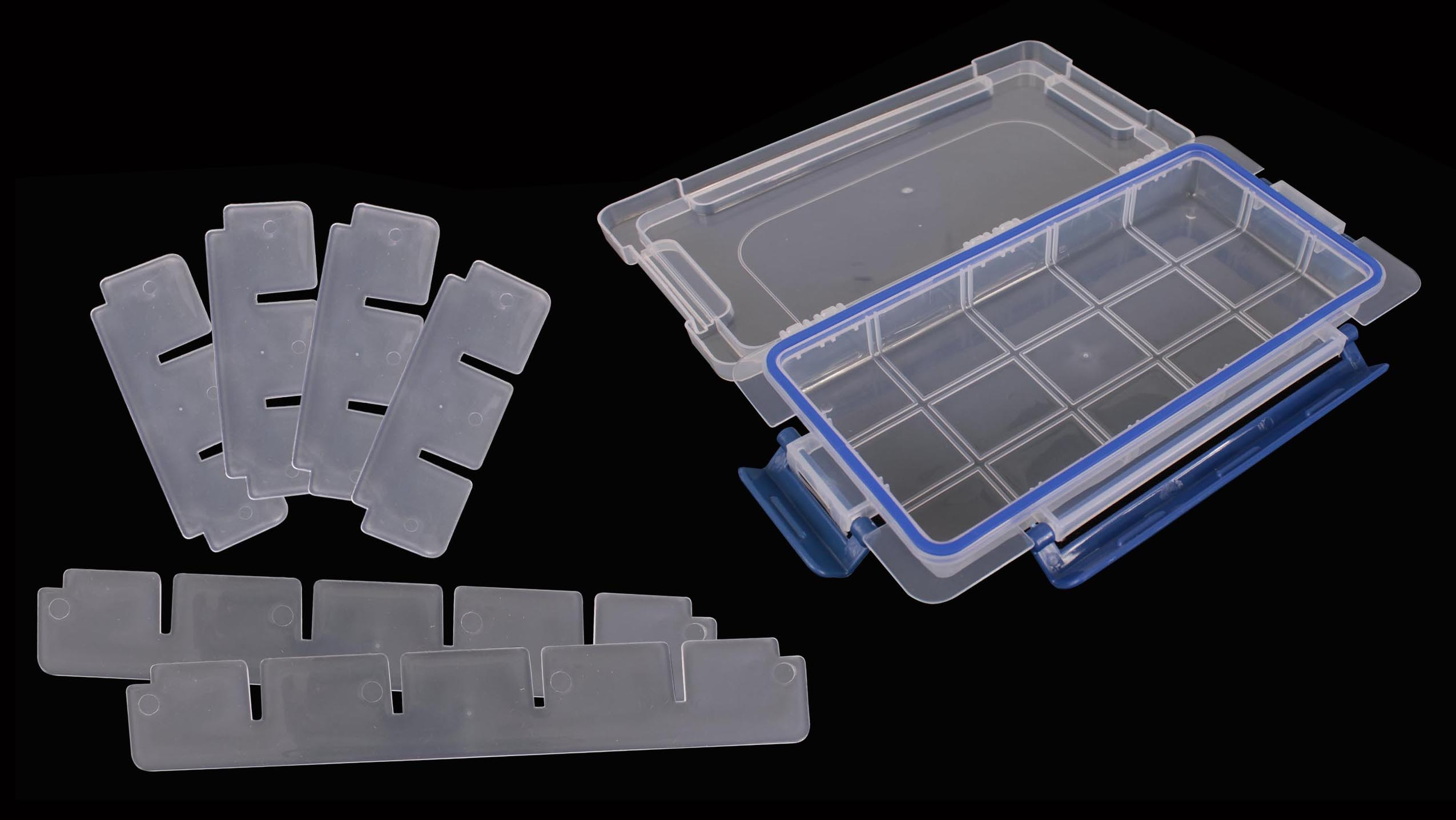 Imagen Caja Plastica Organizadora Con 15 Compartimientos  3