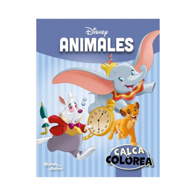 ImagenCalca Y Colorea. Animales De Disney