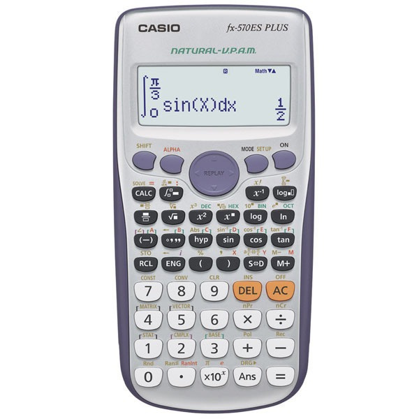 Imagen Calculadora Científica Casio Fx-570es Plus 417 Funciones