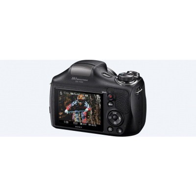 ImagenCámara Digital con zoom óptico de 35x Sony DSC-H300