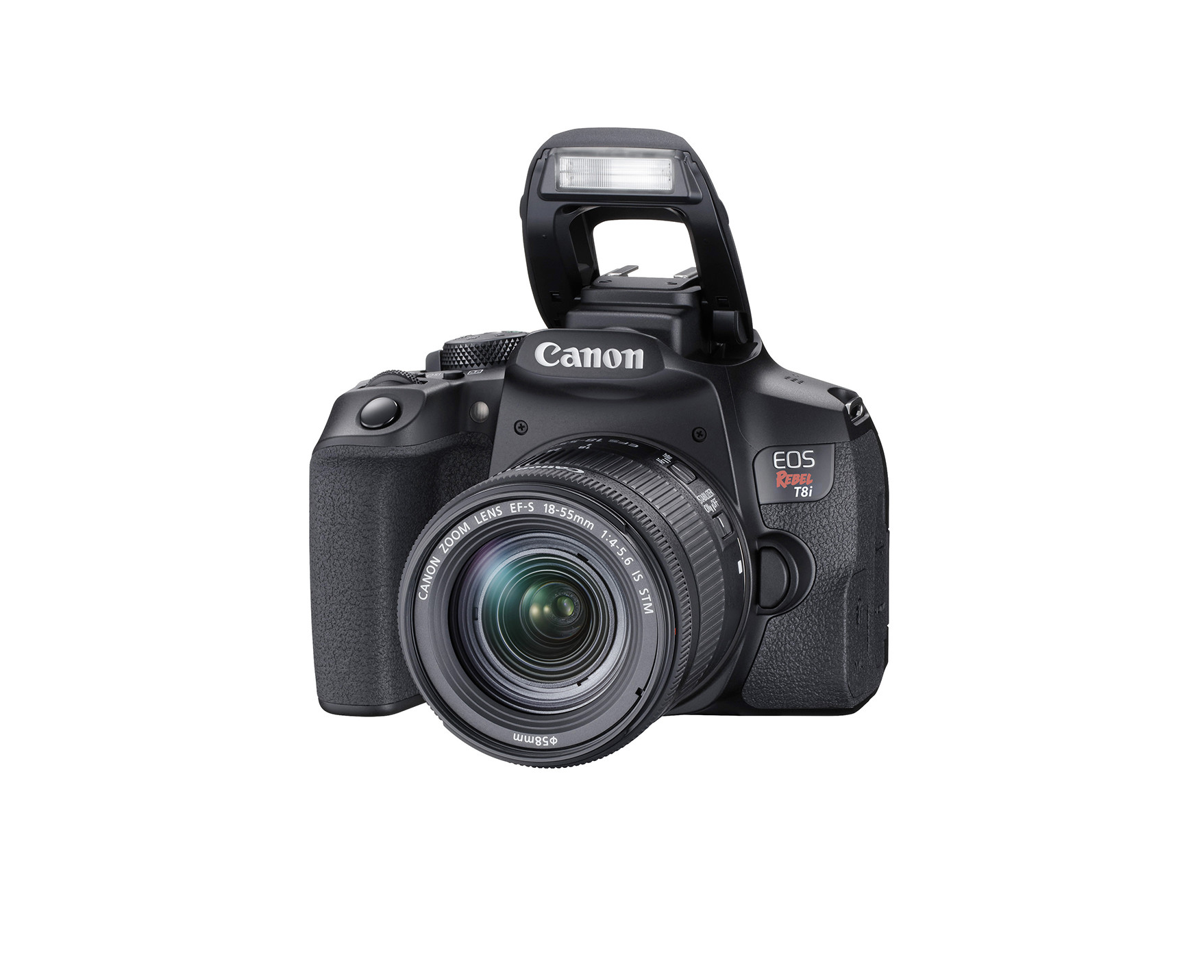 Imagen Cámara Reflex Canon EOS Rebel T8i + Lente EF-S 18–55mm f/4–5.6 IS STM 4