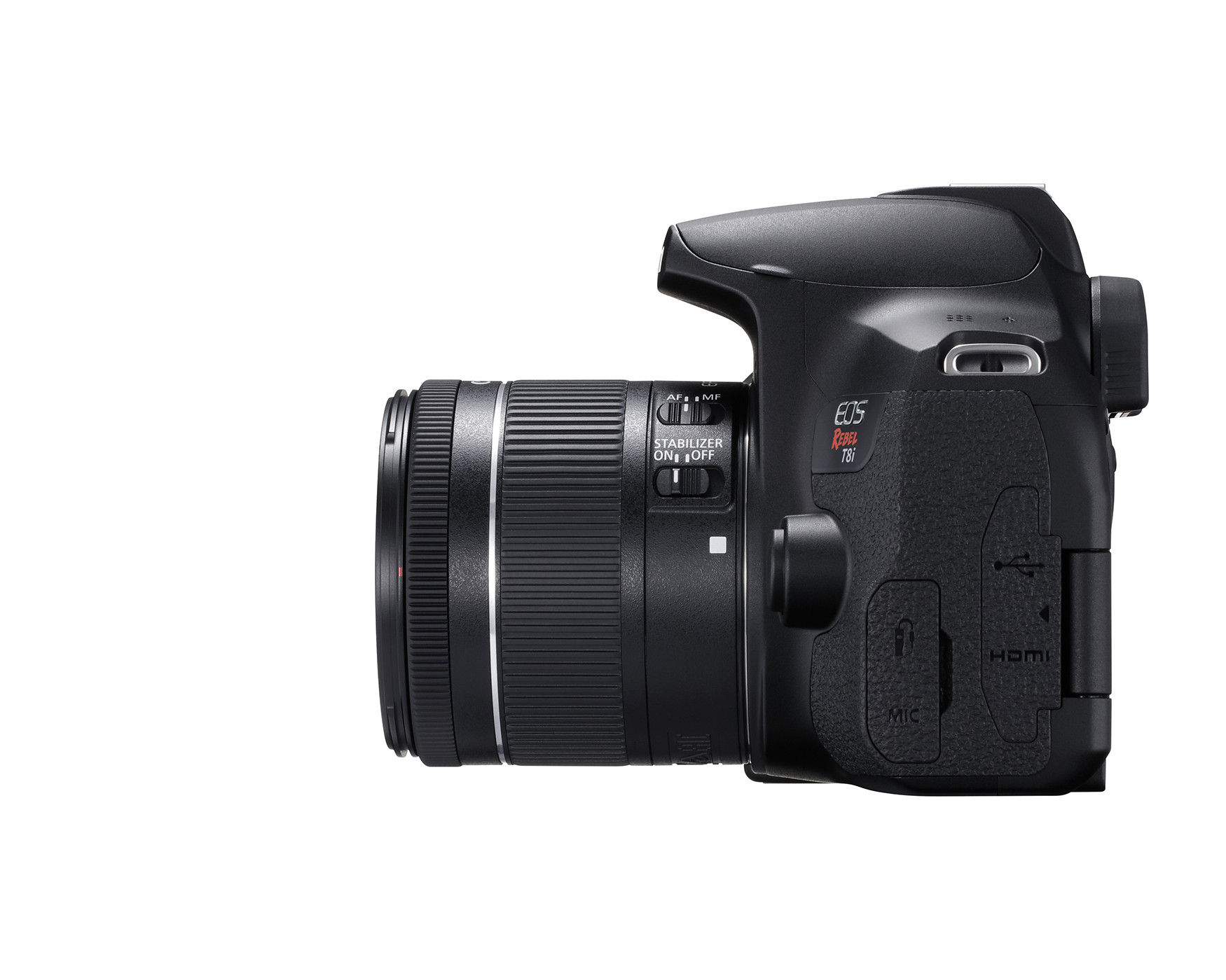 Imagen Cámara Reflex Canon EOS Rebel T8i + Lente EF-S 18–55mm f/4–5.6 IS STM 6