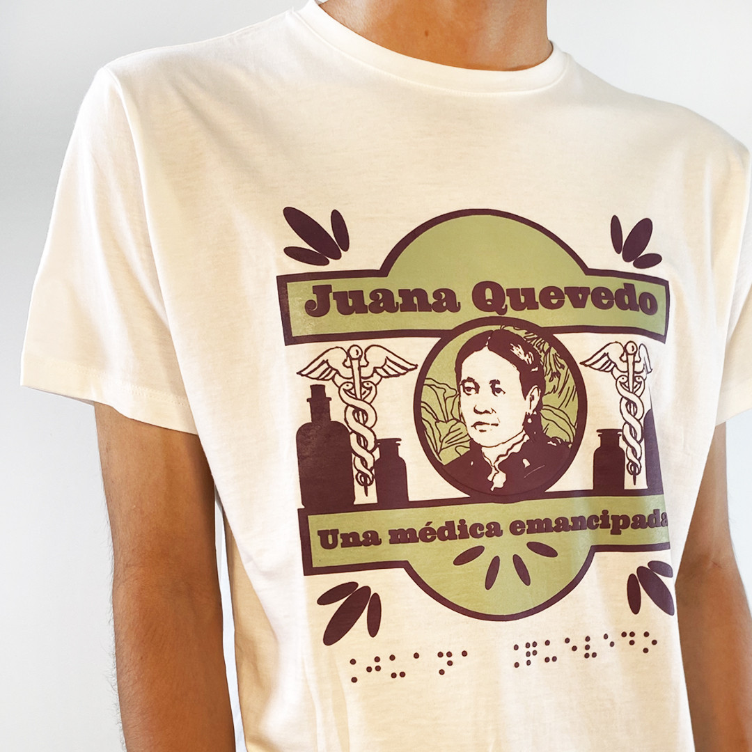 Imagen Camiseta Braile Juana Quevedo 2
