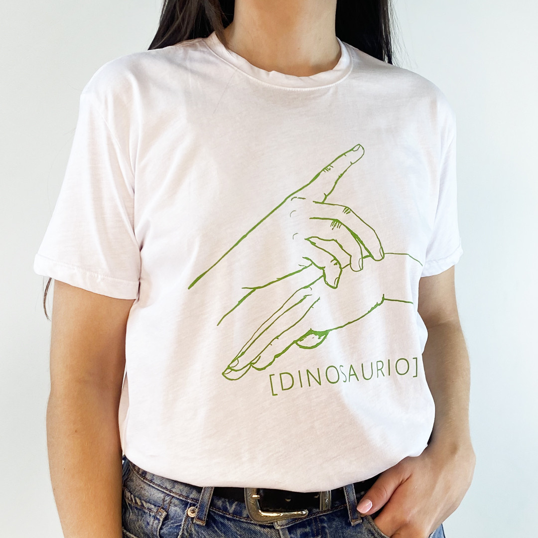 Imagen Camiseta Dino Lengua de Señas 1