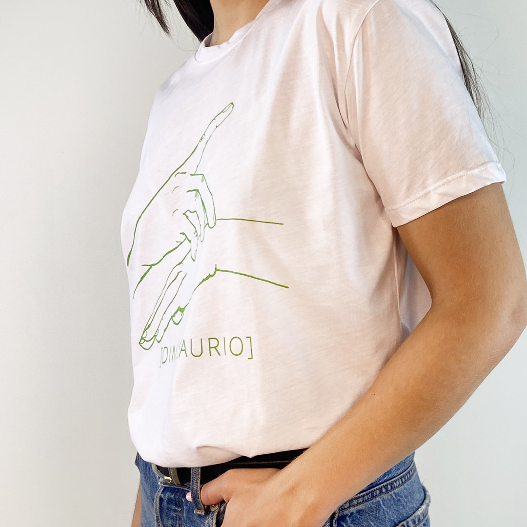 Imagen Camiseta Dino Lengua de Señas 2