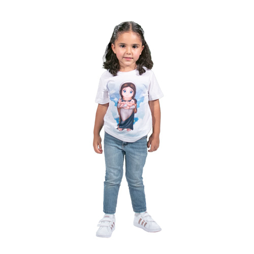 Imagen Camiseta infantil  Virgen de la Vida  1