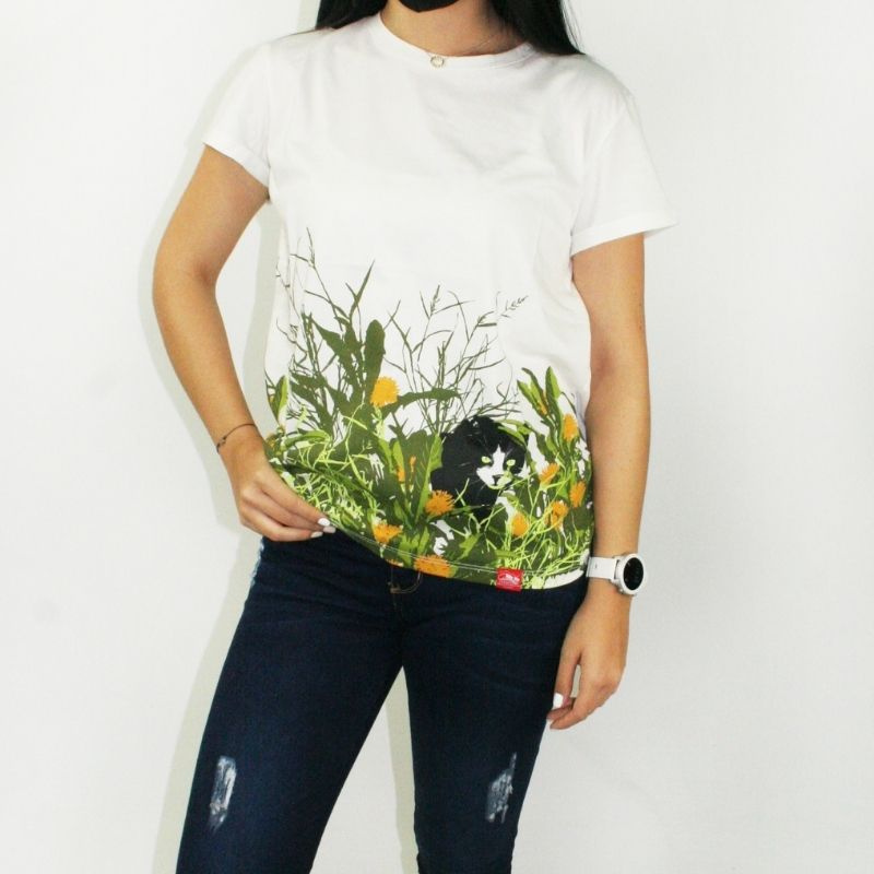Imagen Camiseta Malezas fit femenino 3