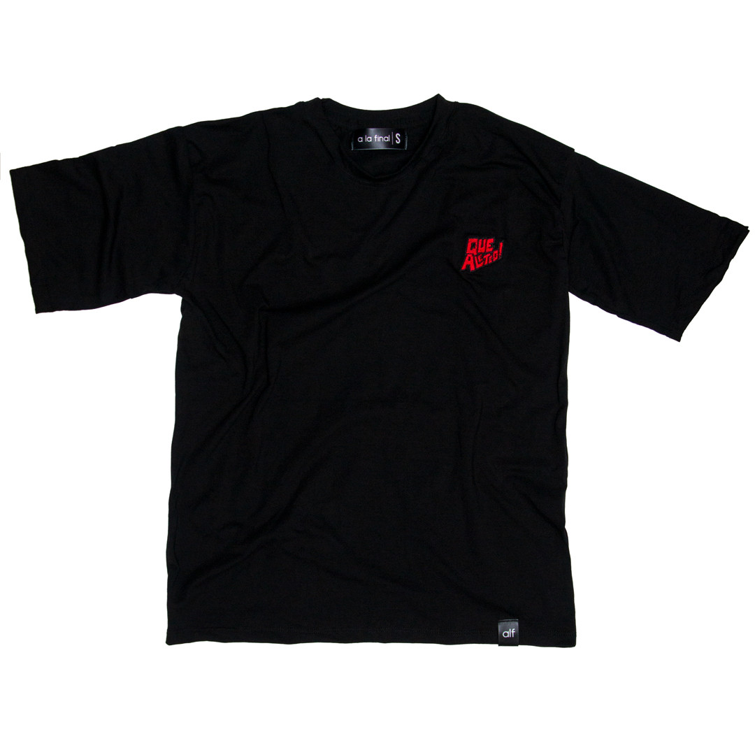 Imagen Camiseta Oversize Negra con diseño estampado Tiburón 3