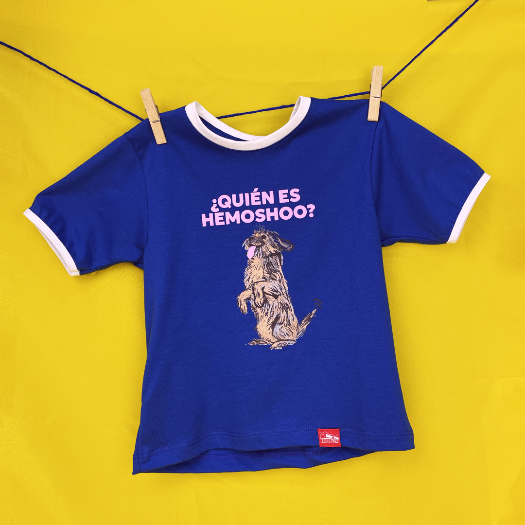 Imagen Camiseta Perrito Azul Niños