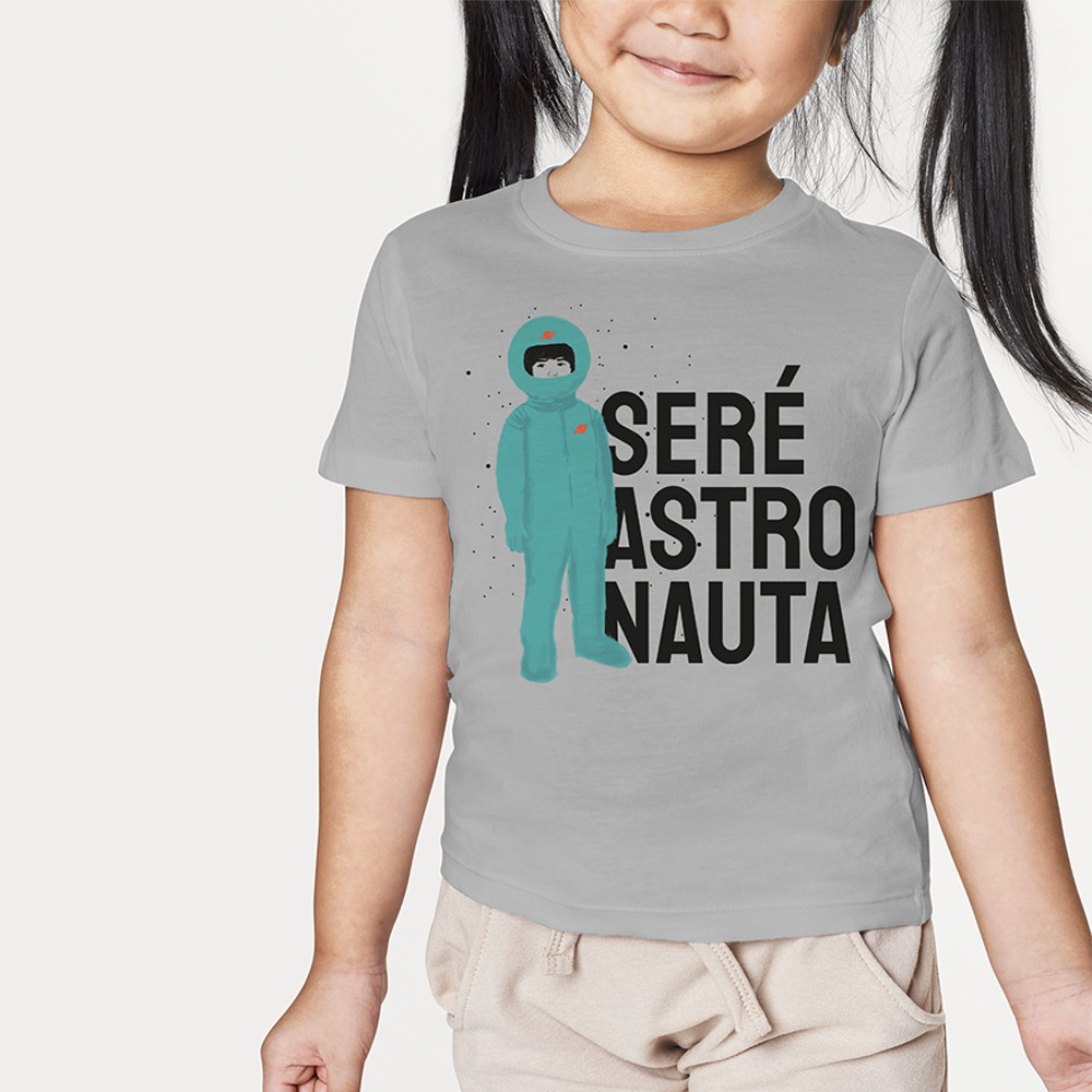 Imagen Camiseta Seré Astronauta niños 1