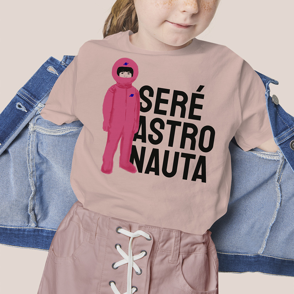 Imagen Camiseta Seré Astronauta niños 4