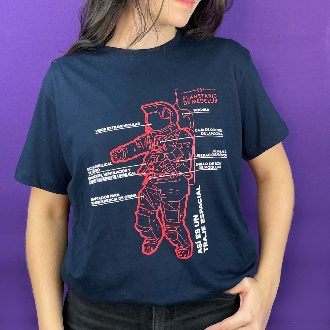 Imagen Camiseta Traje Astronauta 7