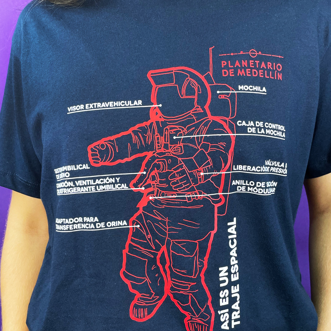 Imagen Camiseta Traje Astronauta 9