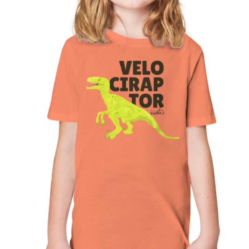 Imagen Camiseta Velociraptor infantil