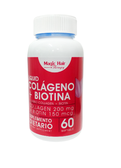 Imagen Cápsulas Colágeno y Biotina Magic Hair 1