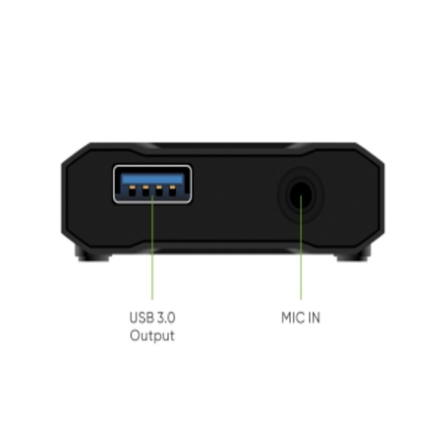 Imagen Capturadora de Video HDMI con MIC 180P / 60FPS KMHDCAP07 4