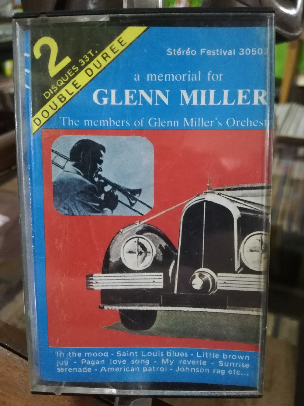 Imagen CASSETTE GLENN MILLER - A MEMORIAL FOR GLENN MILLER