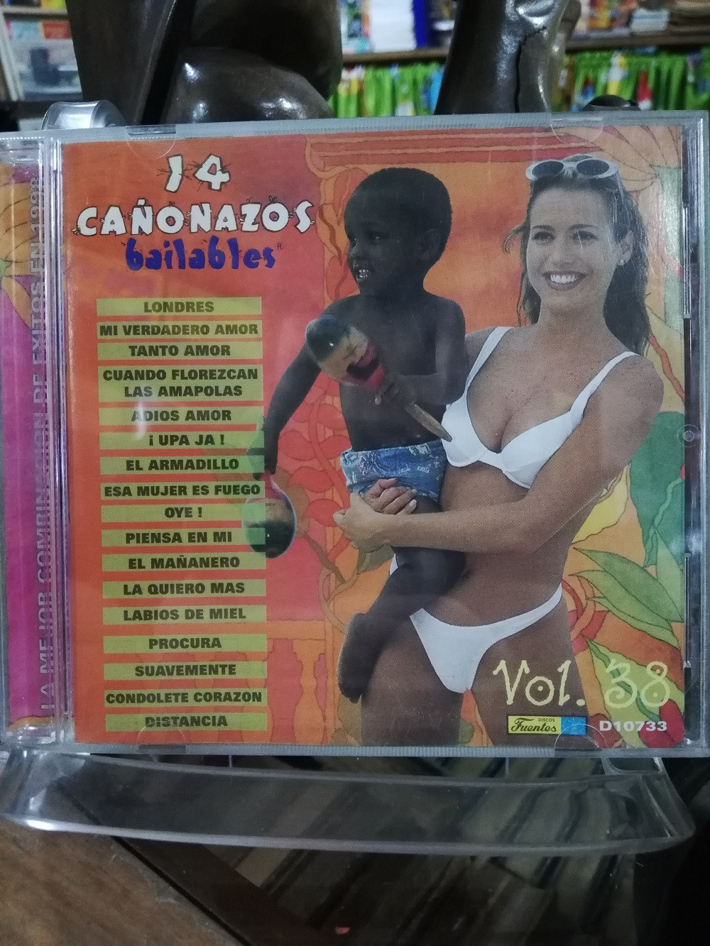 Imagen CD 14 CAÑONAZOS BAILABLES - 14 CAÑONAZOS BAILABLES VOL. 38