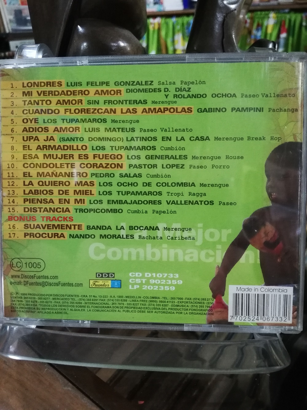 Imagen CD 14 CAÑONAZOS BAILABLES - 14 CAÑONAZOS BAILABLES VOL. 38 2