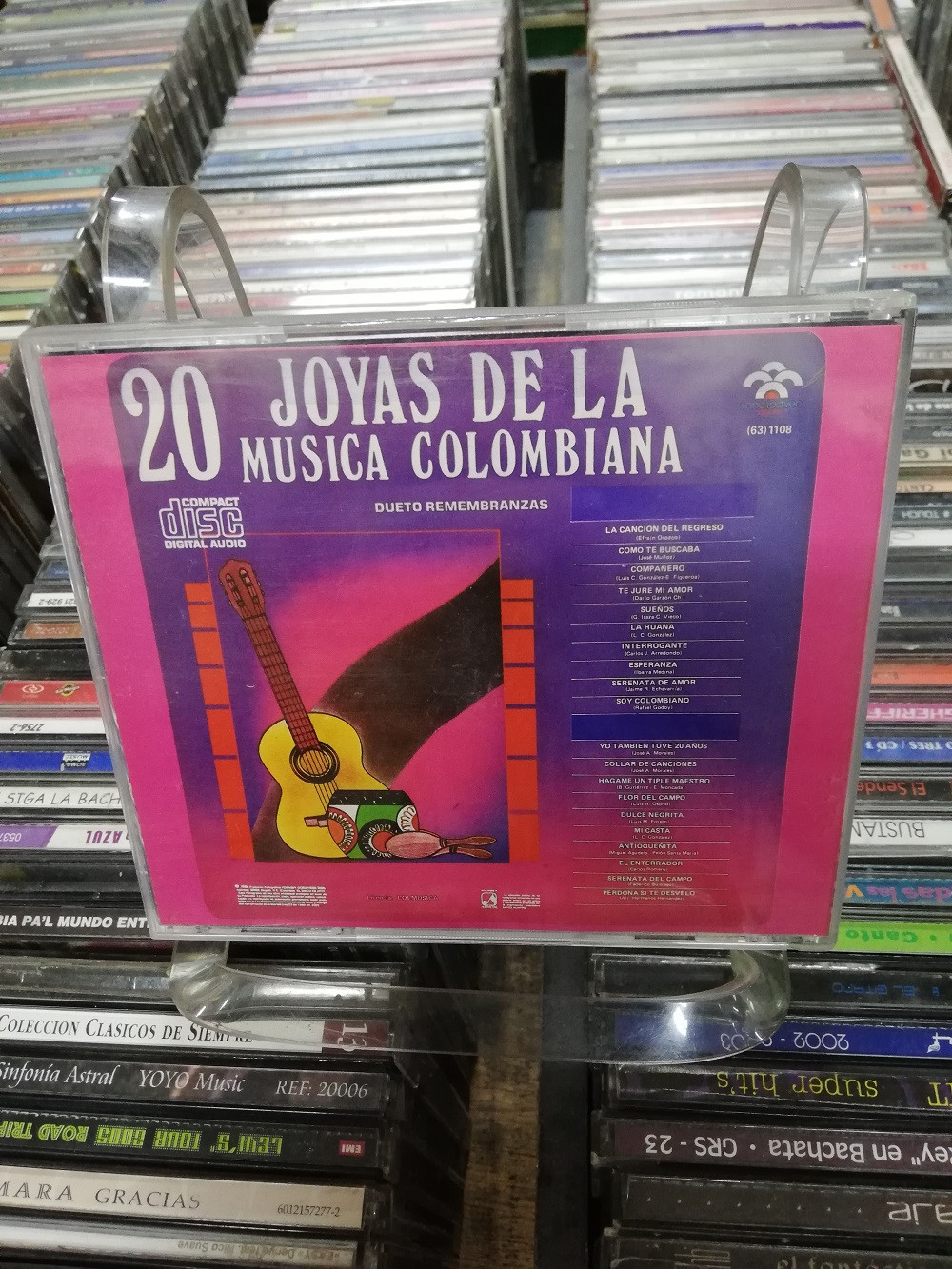 Imagen CD 2O JOYAS DE LA MÚSICA COLOMBIANA  2