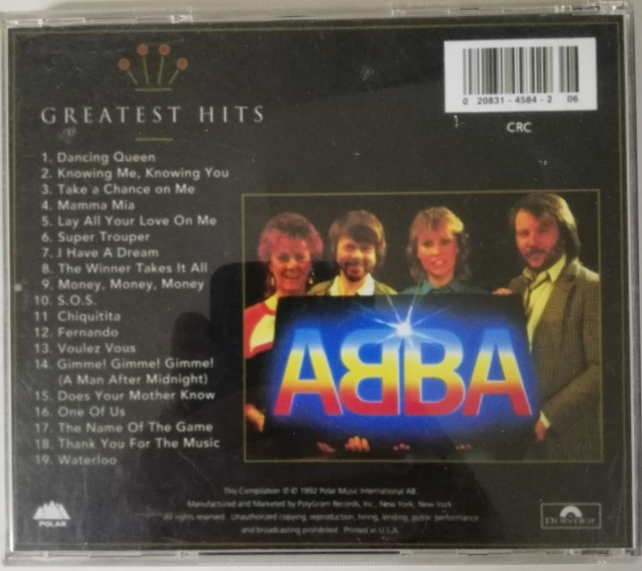 Imagen CD ABBA - GOLD 2