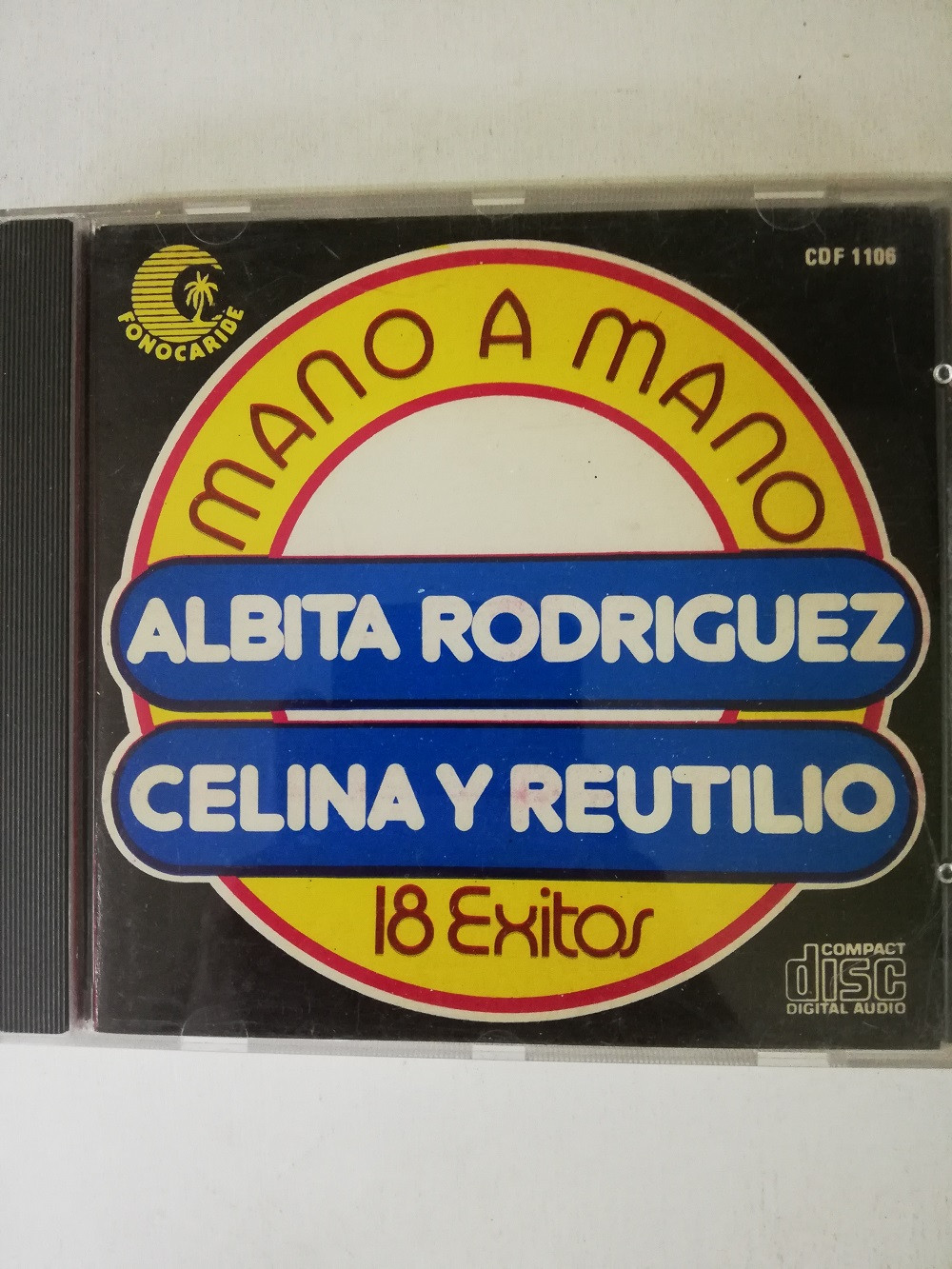 Imagen CD ALBITA RODRIGUEZ/CELINA Y REUTILIO - MANO A MANO, 18 EXITOS 1