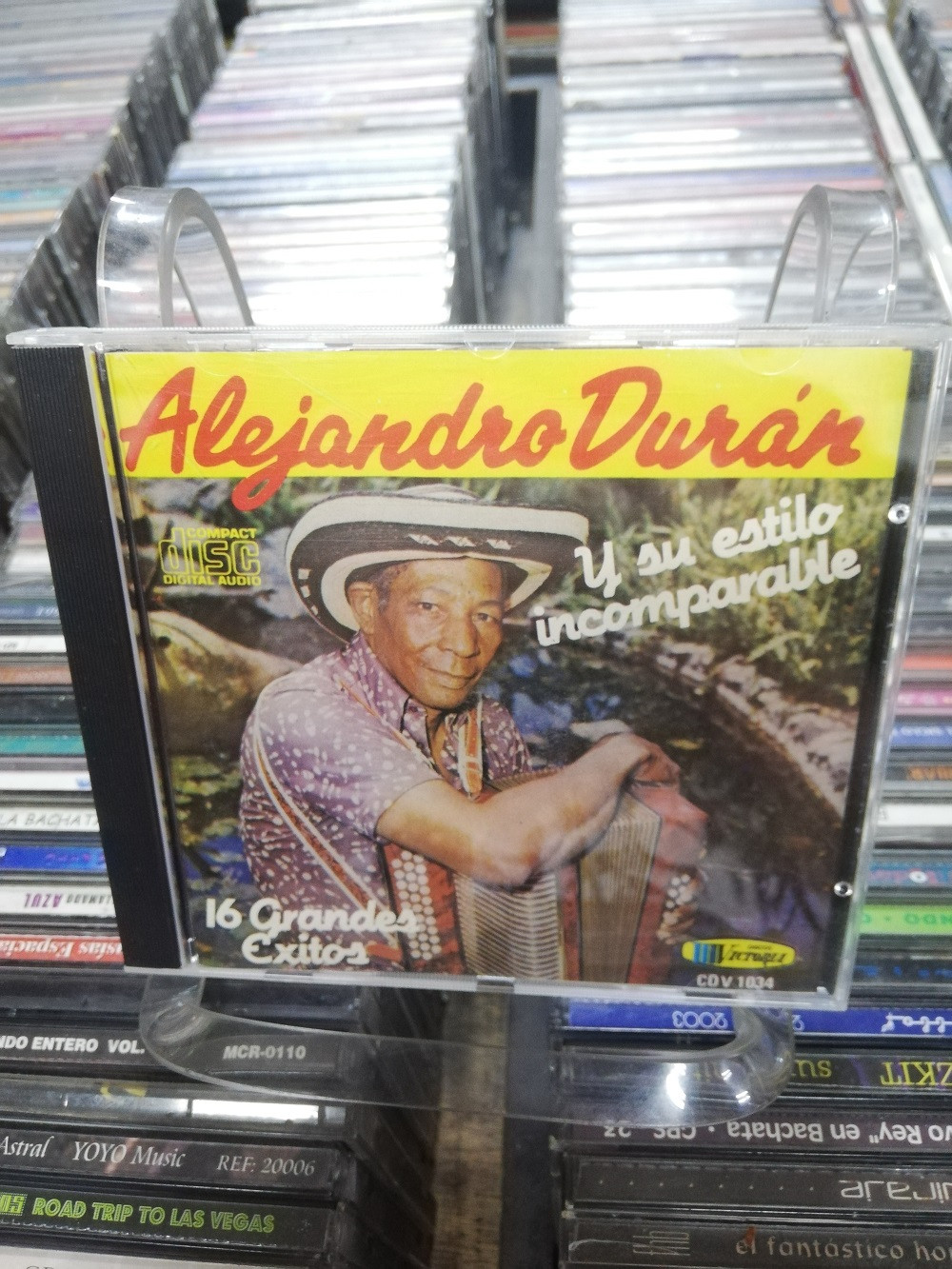 Imagen CD ALEJANDRO DURÁN - 16 GRANDES EXITOS 1