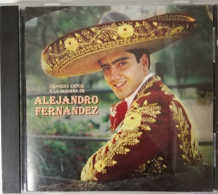 Imagen CD ALEJANDRO FERNANDEZ - GRANDES EXITOS A LA MANERA DE ALEJANDRO FERNANDEZ 1