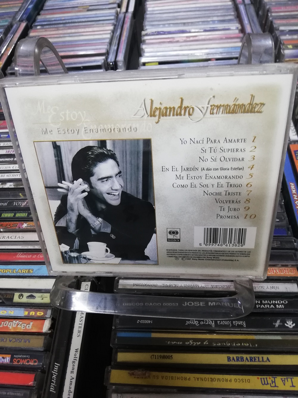Imagen CD ALEJANDRO FERNANDEZ - ME ESTOY ENAMORANDO 2