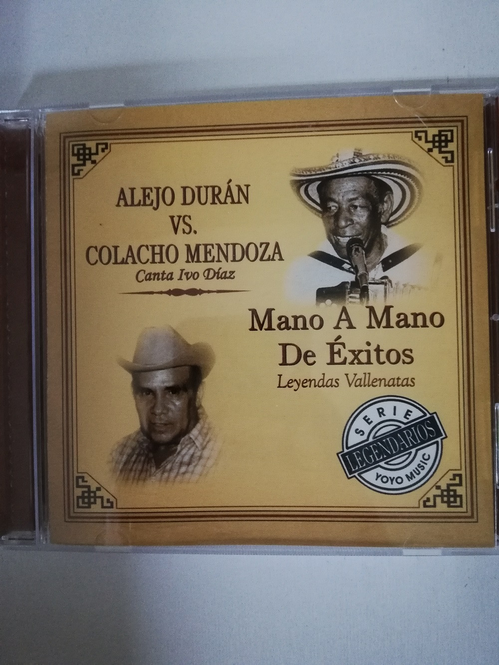 Imagen CD ALEJO DURÁN VS. COLACHO MENDOZA - MANO A MANO DE EXITOS