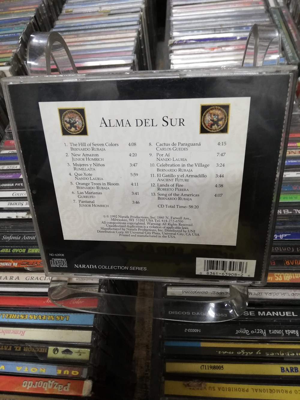 Imagen CD ALMA DER SUR - VARIOS ARTISTAS 2