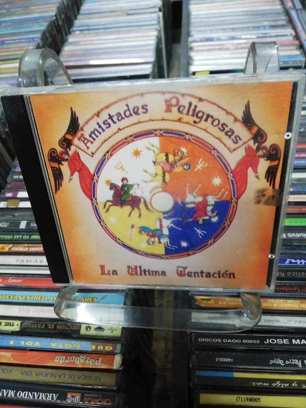 Imagen CD AMISTADES PELIGROSAS - LA ÚLTIMA TENTACIÓN 1