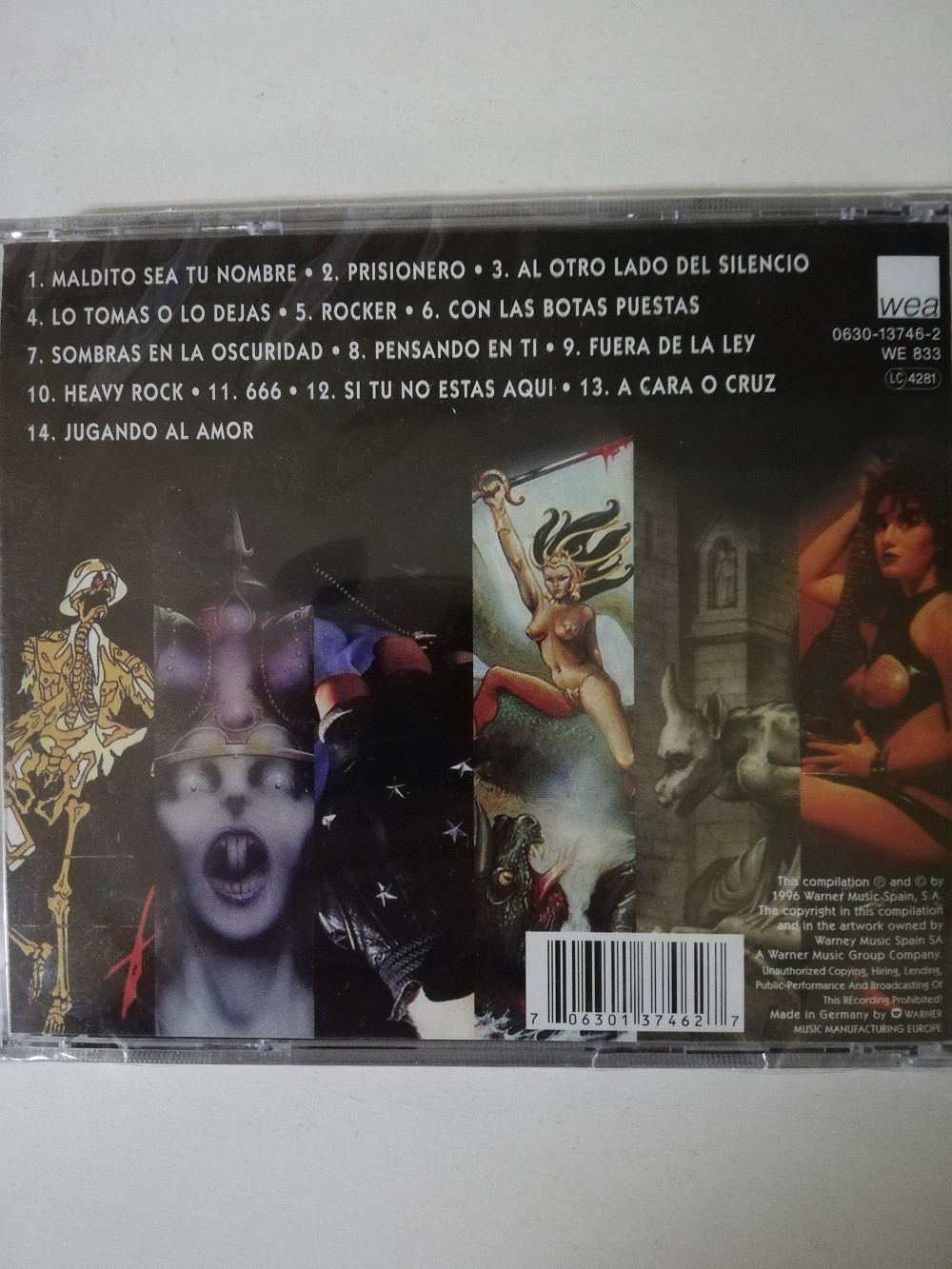 Imagen CD ANGELES DEL INFIERNO - LO MEJOR 1984-1993 2