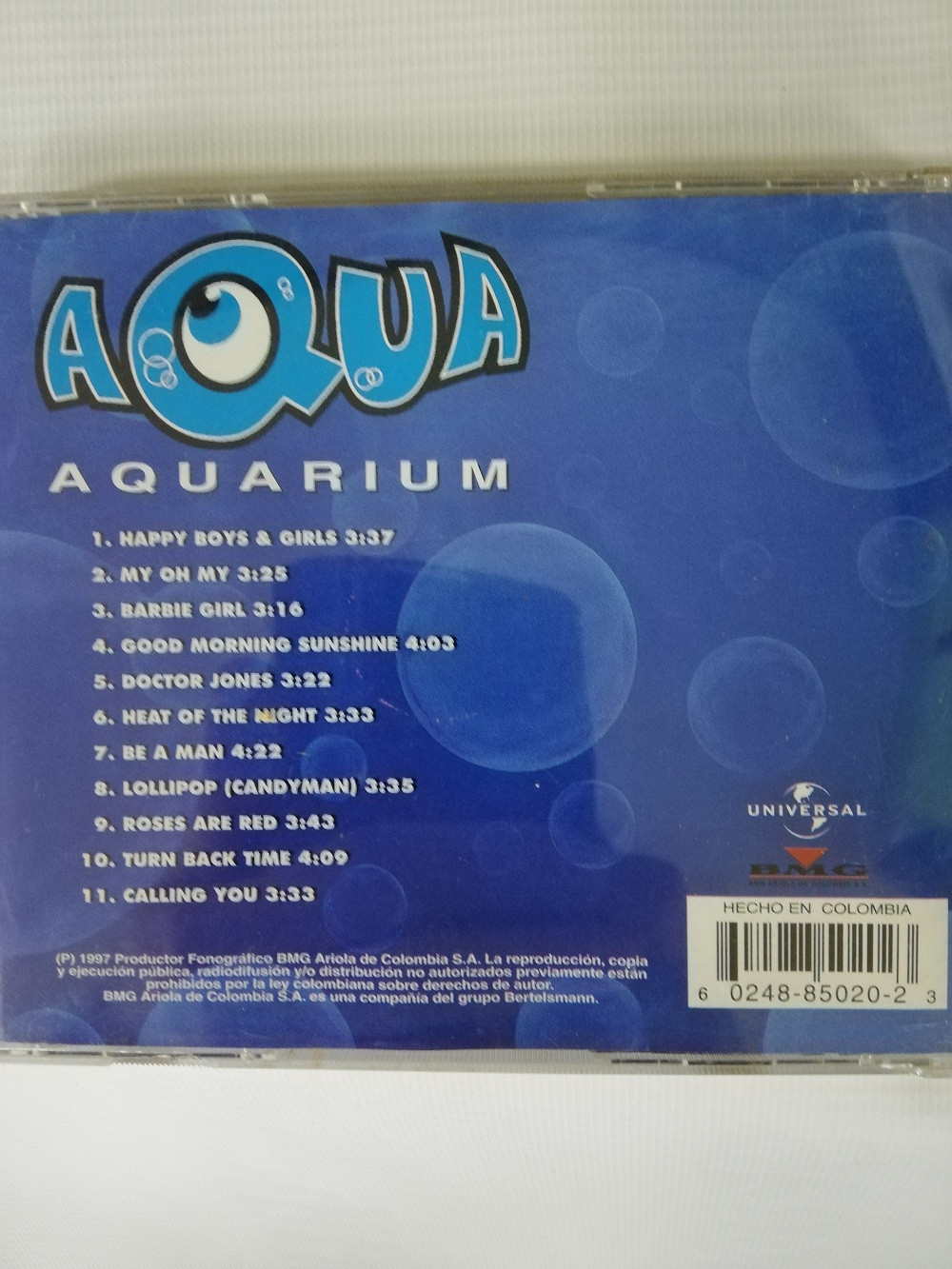 Imagen CD AQUA - AQUARIUM 2