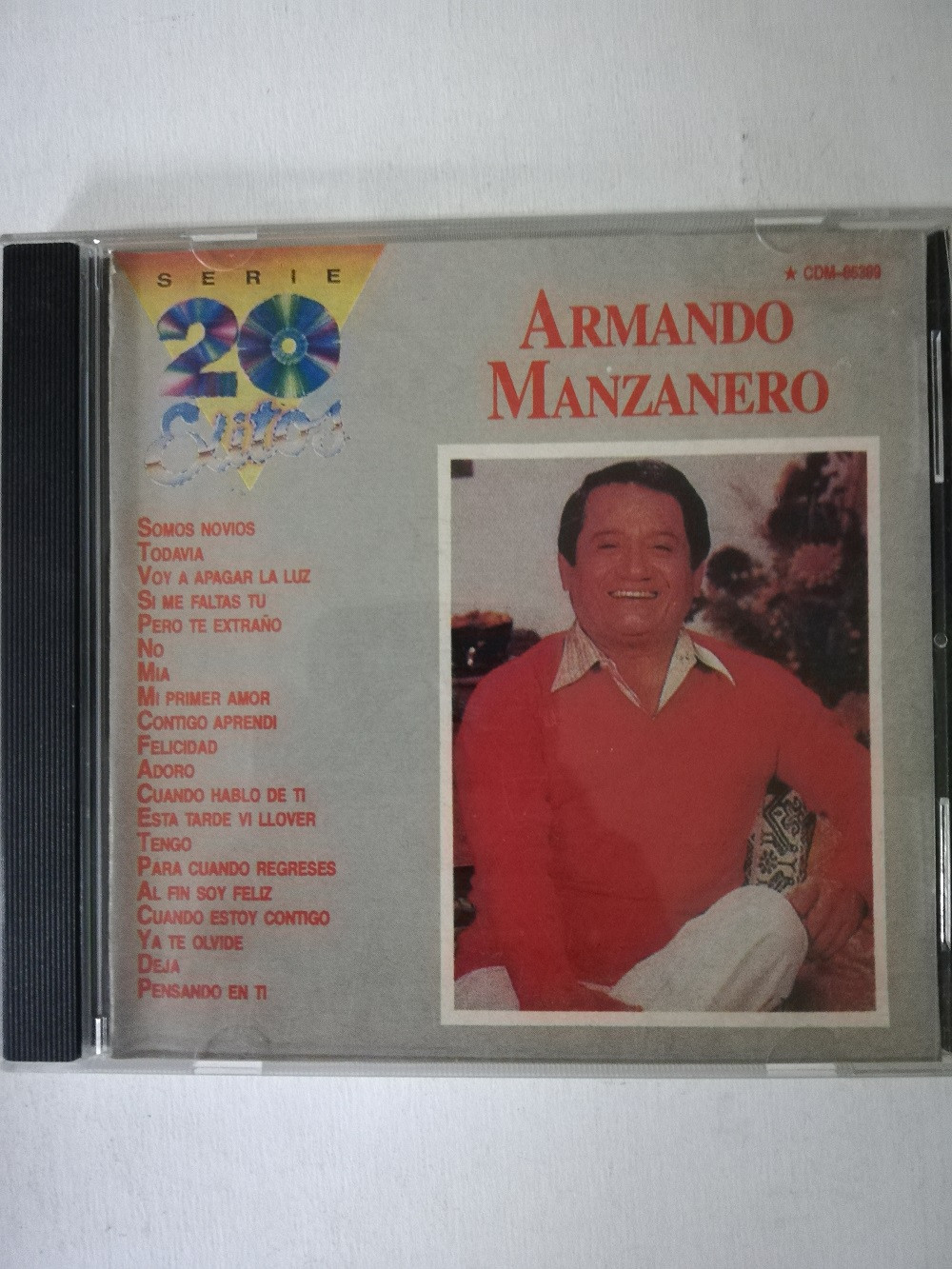 Imagen CD ARMANDO MANZANERO - SERIE 20 EXITOS 1