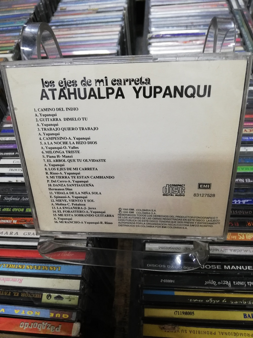 Imagen CD ATAHUALPA YUPANQUI - LOS EJES DE MI CARRETA 2