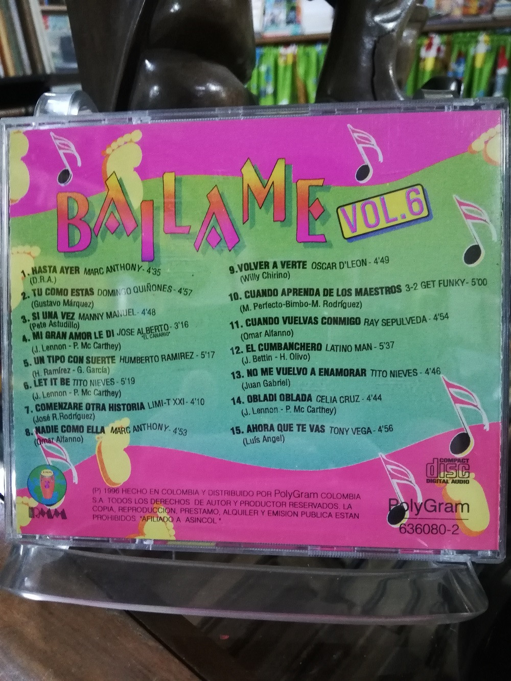 Imagen CD BAILAME - BAILAME VOL. 6 2