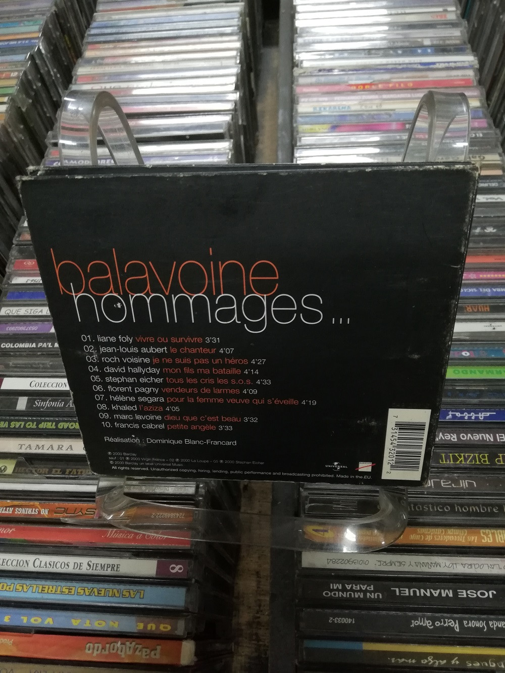 Imagen CD BALAVOINE - HOMMAGES... 2