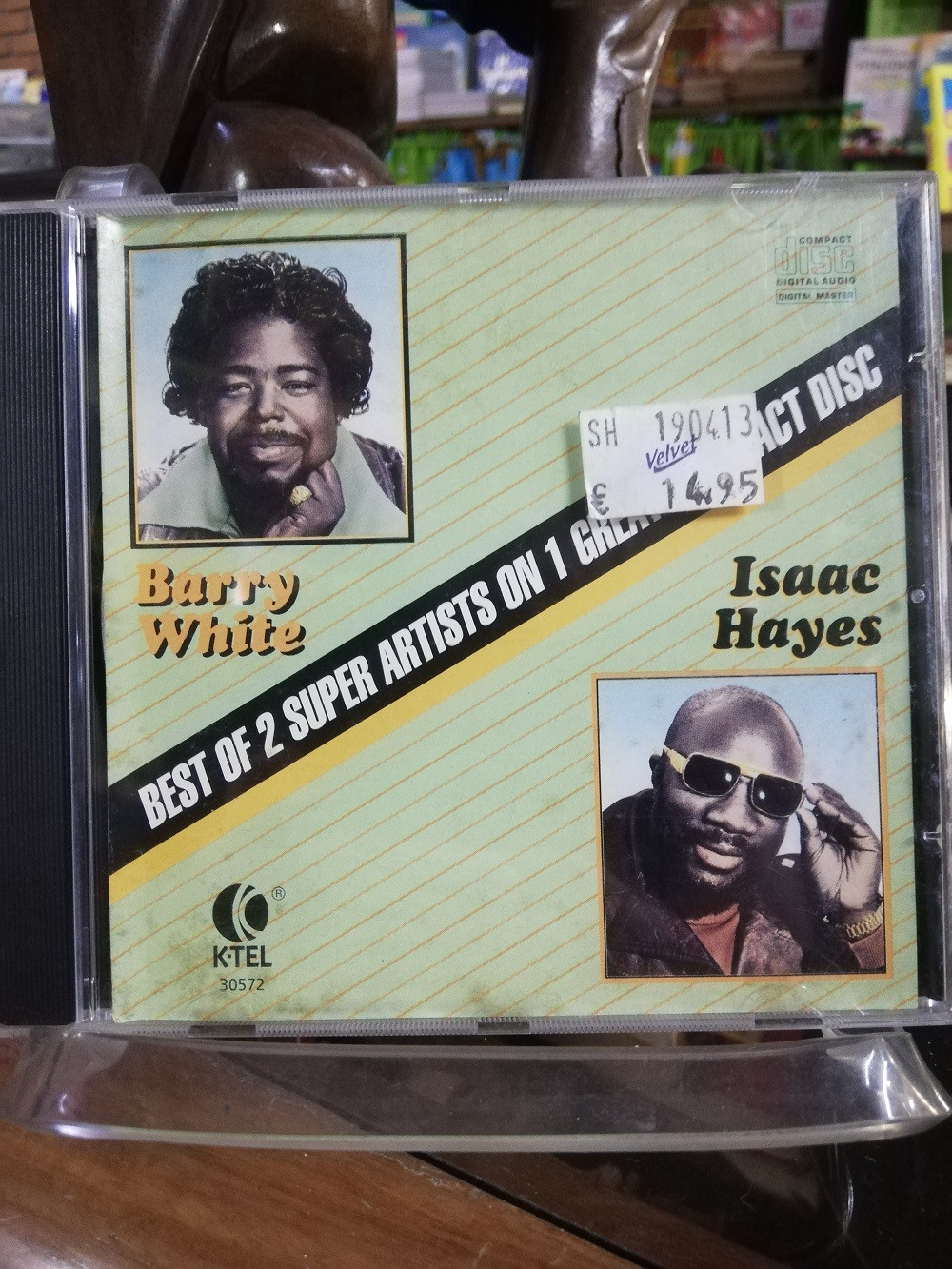 Imagen CD BARRY WHITE/ISAAC HAYES - BEST OF 2 SUPER ARTISTS