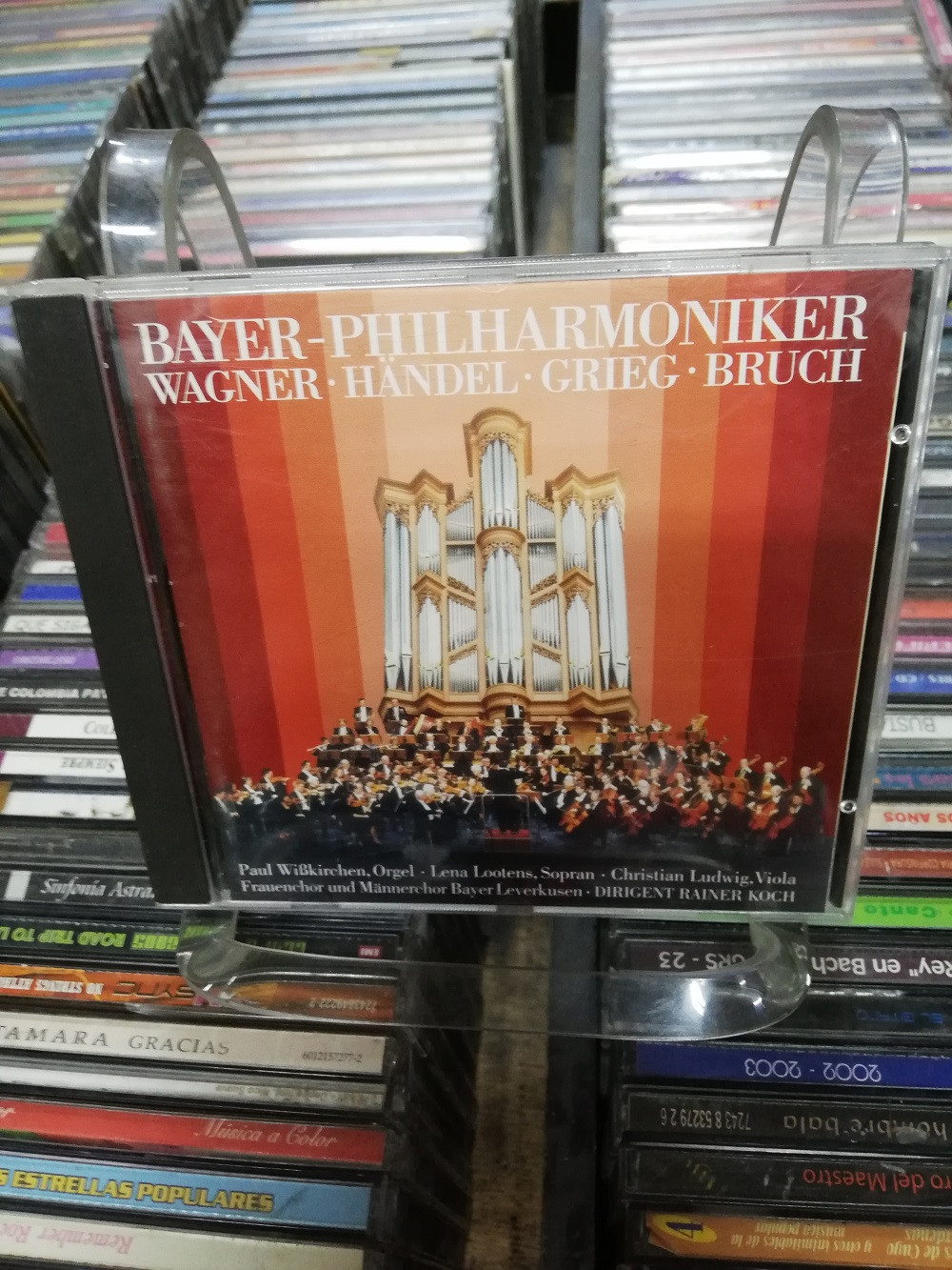 Imagen CD BAYER PHILHARMINIKER - WAGNER - HANDEL - GRIEG - BRUCH 1