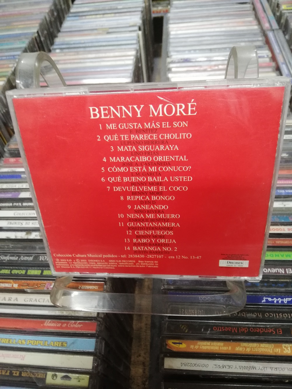 Imagen CD BENNY MORÉ - QUE BUENO BAILA USTED 2