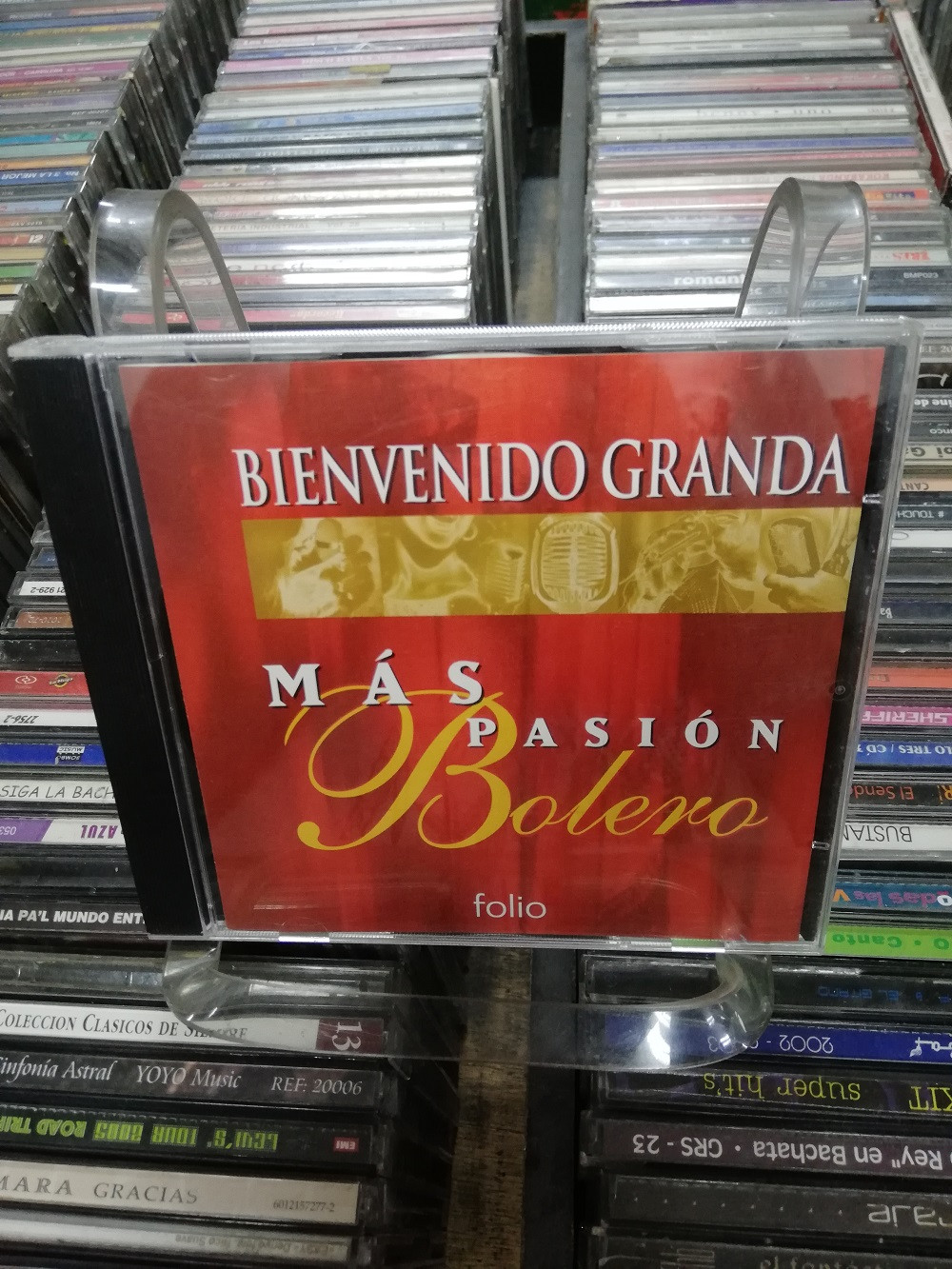 Imagen CD BIENVENIDO GRANDA - MAS PASIÓN BOLERO
