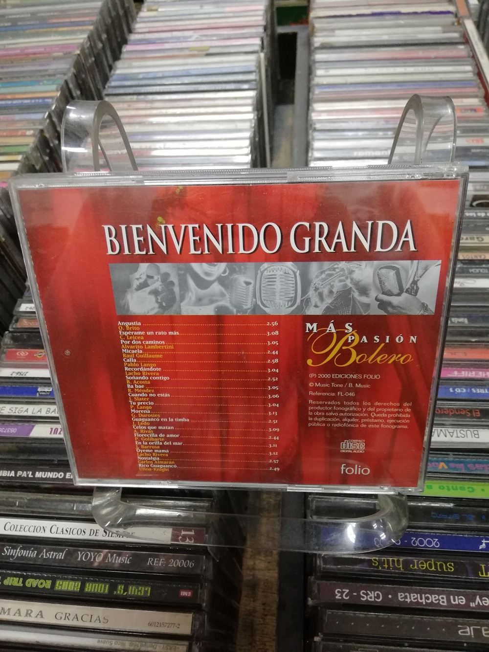 Imagen CD BIENVENIDO GRANDA - MAS PASIÓN BOLERO 2