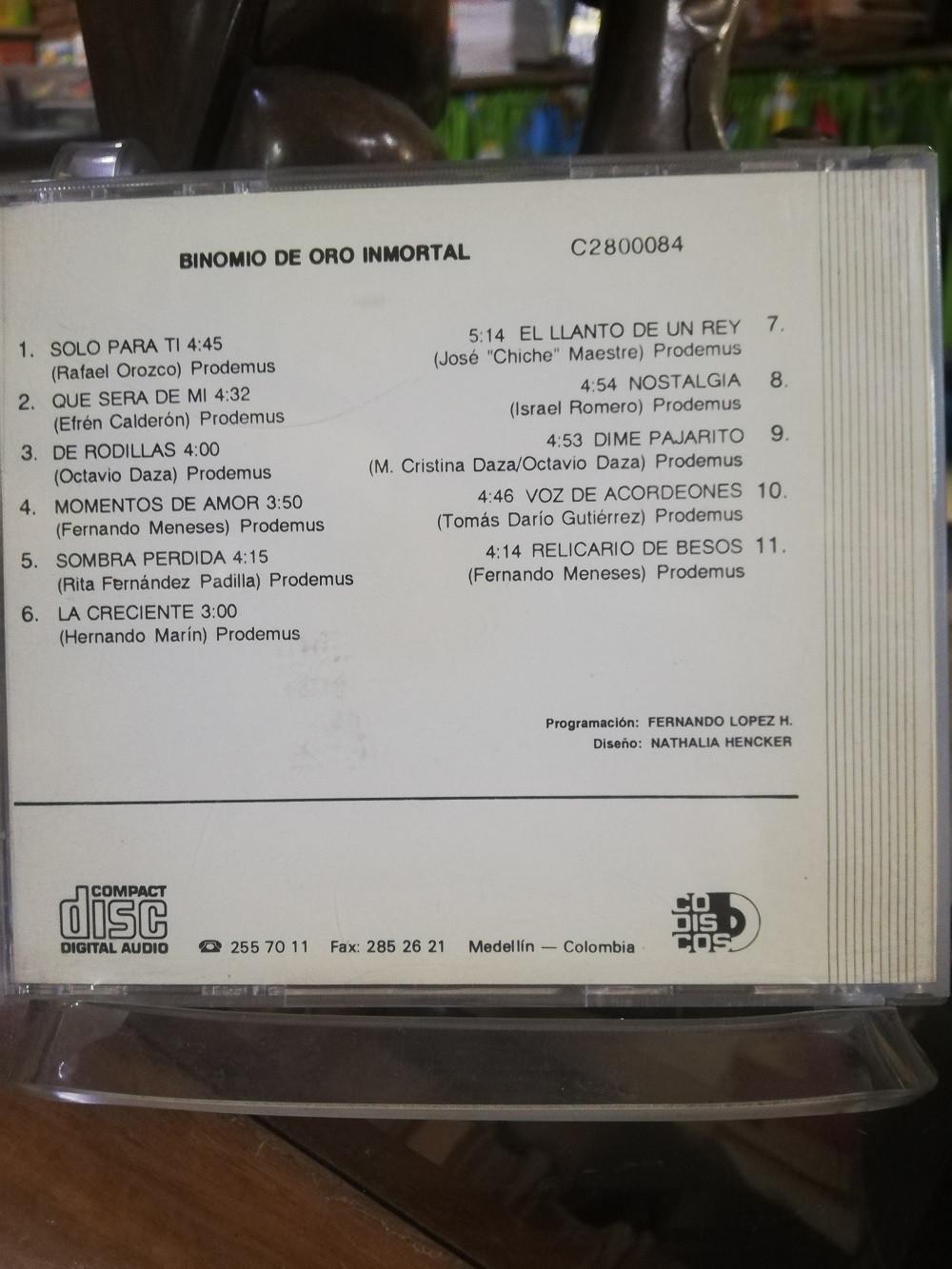 Imagen CD BINOMIO DE ORO - INMORTAL 2