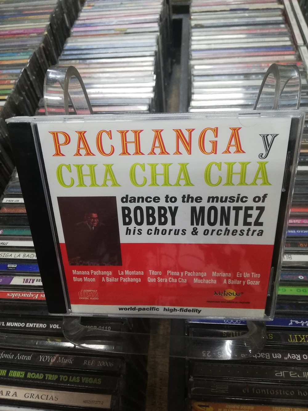Imagen CD BOBBY MONTEZ HIS CHORUS & ORCHESTRA - PACHANGA Y CHA CHA CHA 1