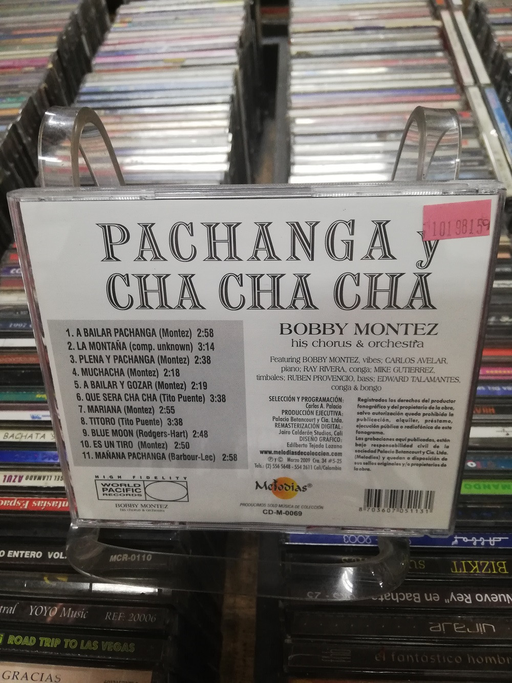 Imagen CD BOBBY MONTEZ HIS CHORUS & ORCHESTRA - PACHANGA Y CHA CHA CHA 2