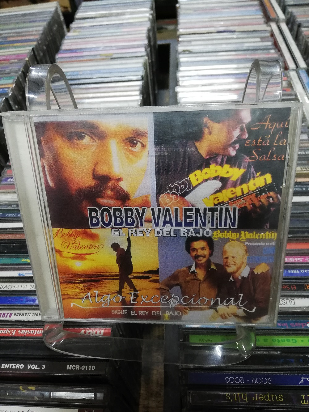 Imagen CD BOBBY VALENTIN - ALGO EXCEPCIONAL