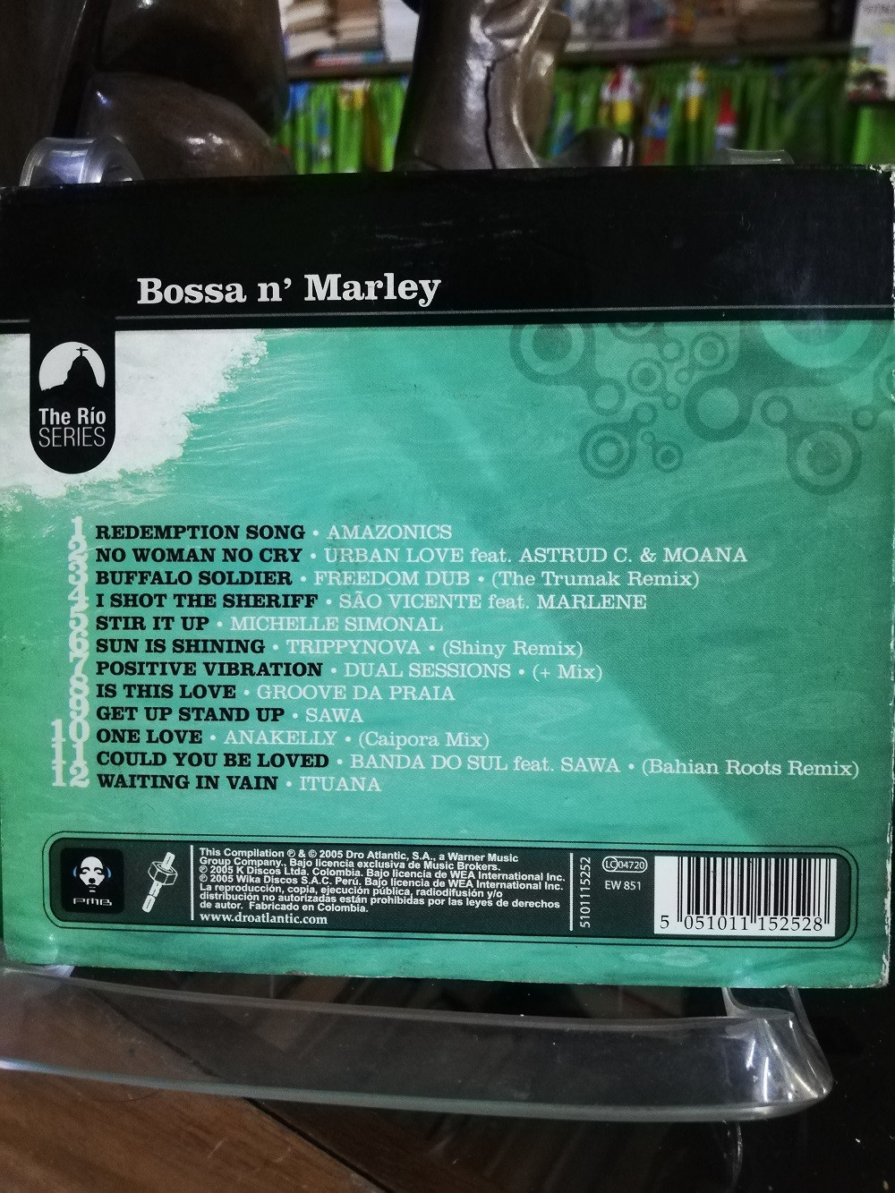Imagen CD BOSSA N´ MARLEY - THE ELECTRO-BOSSA SONGBOOK OF BOB MARLEY 2