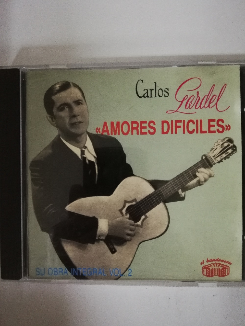Imagen CD CARLOS GARDEL - AMORES DIFICILES, SU OBRA INTEGRA VOL. 2
